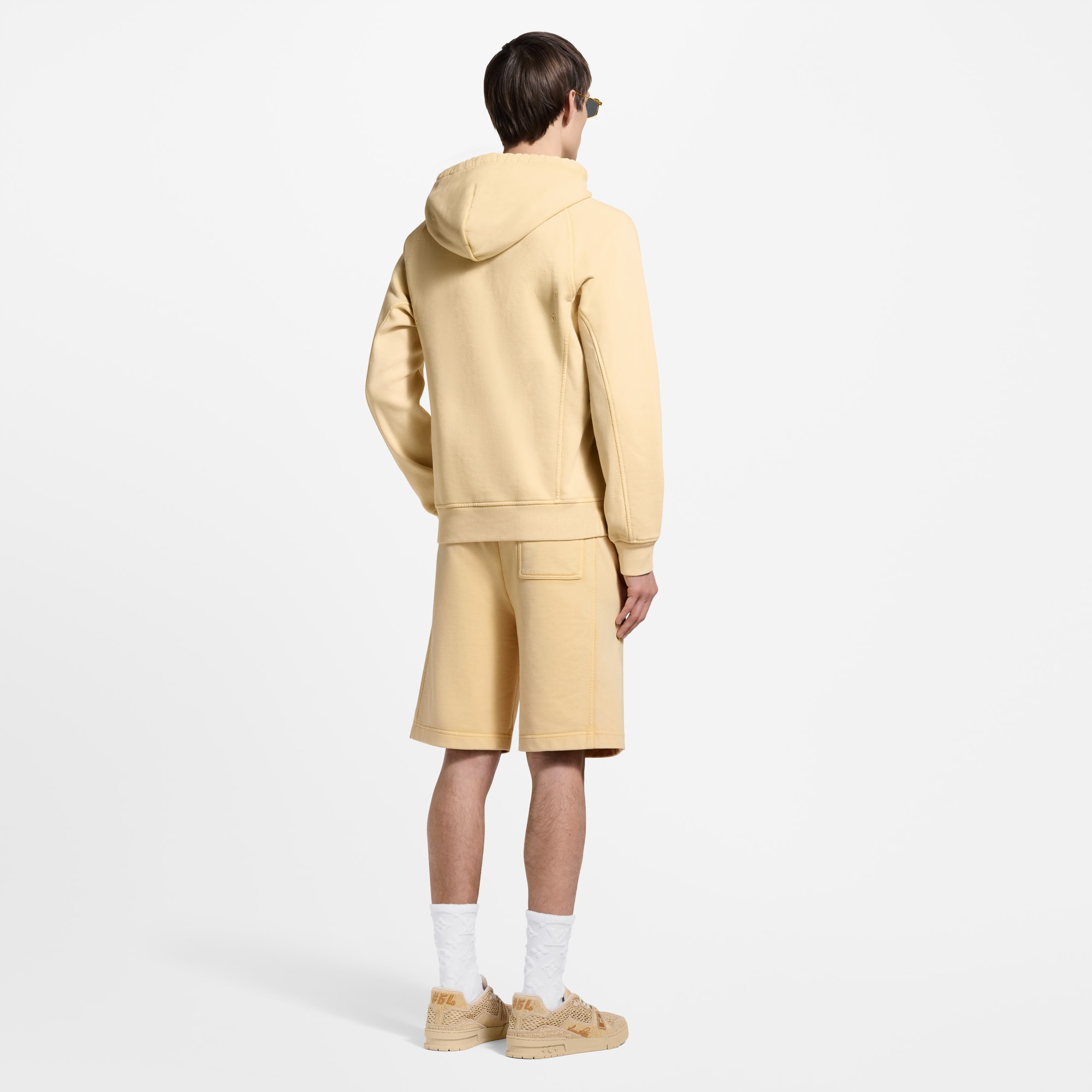Washed Ribbed Hoodie - Ready-to-Wear 1AHWAD | LOUIS VUITTON